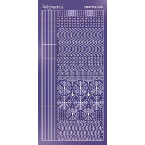 Hobbydots sticker - Mirror - Purple Hobbydots sticker - Mirror - Purple
