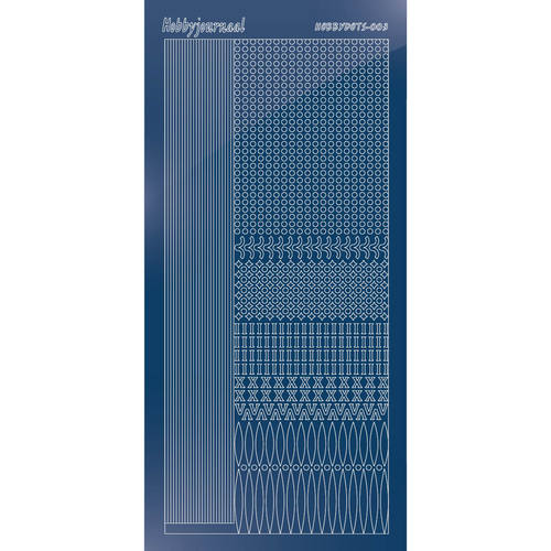 Hobbydots sticker - Mirror - Blue Hobbydots sticker - Mirror - Blue