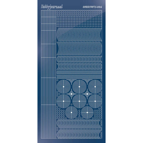 Hobbydots sticker - Mirror - Blue Hobbydots sticker - Mirror - Blue
