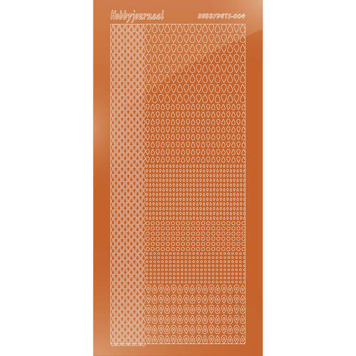 Hobbydots sticker - Mirror - Copper Hobbydots sticker - Mirror - Copper