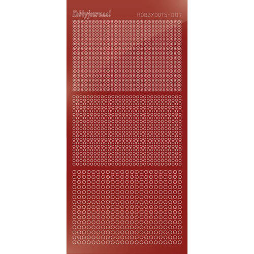 Hobbydots sticker - Mirror - Red Hobbydots sticker - Mirror - Red