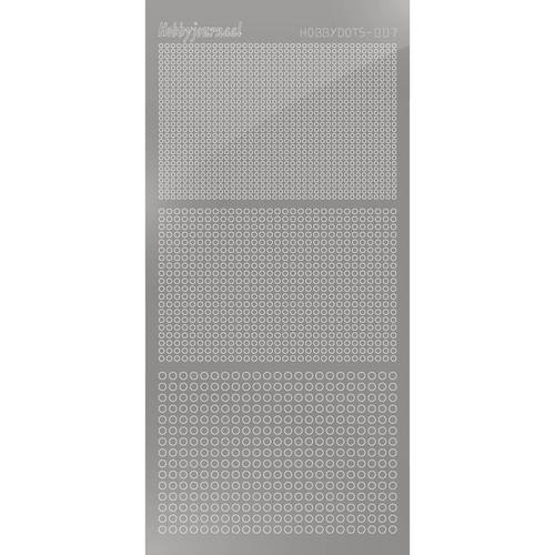 Hobbydots sticker - Mirror - Silver Hobbydots sticker - Mirror - Silver