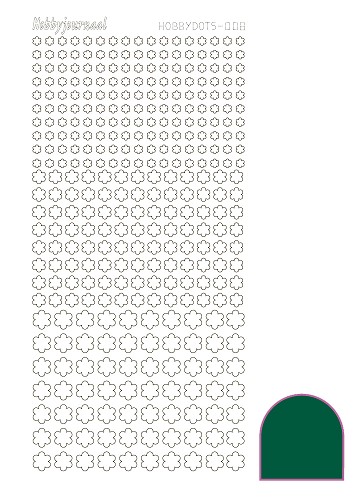 Hobbydots sticker - Adhesive - Green Hobbydots sticker - Adhesive - Green