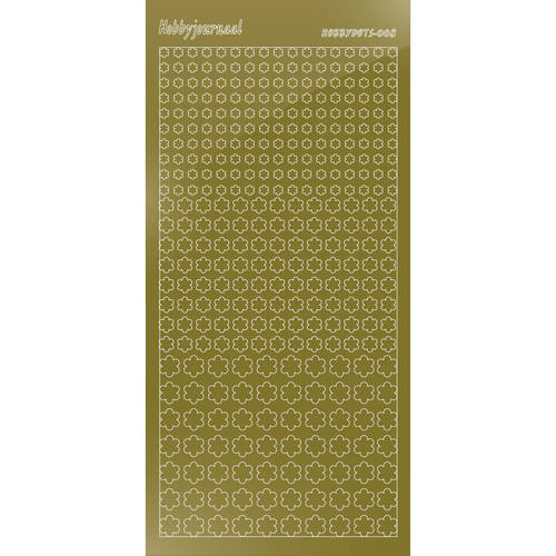 Hobbydots sticker - Mirror - Gold Hobbydots sticker - Mirror - Gold