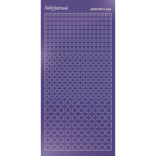 Hobbydots sticker - Mirror - Purple Hobbydots sticker - Mirror - Purple