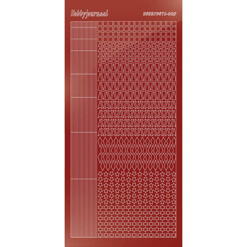Hobbydots sticker - Mirror - Red Hobbydots sticker - Mirror - Red