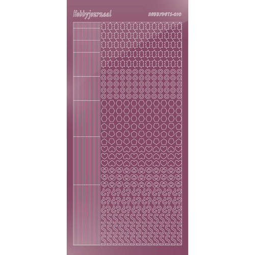 Hobbydots sticker - Mirror - Violet Hobbydots sticker - Mirror - Violet