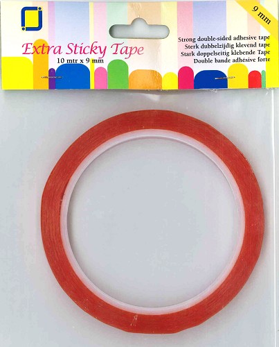 Extra sticky tape 9 mm outer box