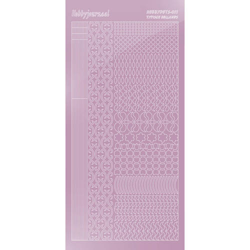 Hobbydots sticker - Mirror - Candy