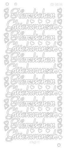 Herzlichen Gluckwunsch Platinum - Silver
