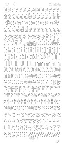 Alphabet Platinum - Zilver Alphabet Platinum - Zilver