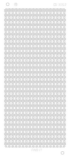 Bloemenrandje Platinum - Zilver Bloemenrandje Platinum - Zilver