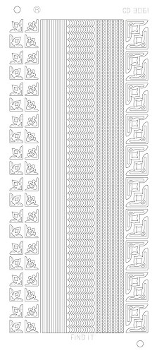 Various Lines Corners Platinum - Zilver Various Lines Corners Platinum - Zilver