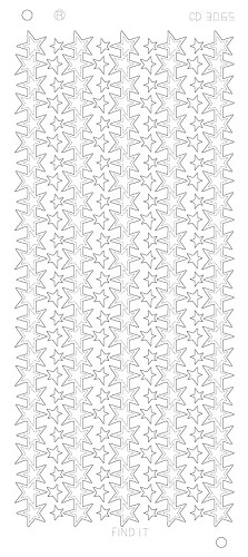 Star Lines Large Platinum - Zilver Star Lines Large Platinum - Zilver