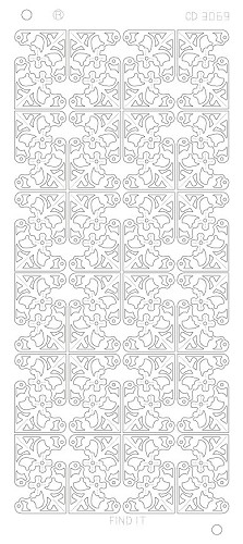 Flower Corners Platinum - Zilver Flower Corners Platinum - Zilver