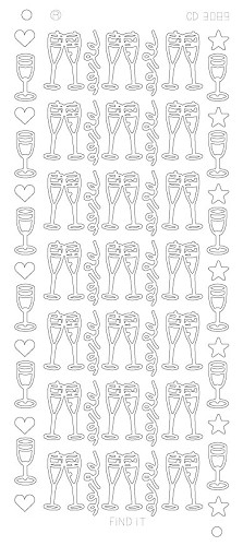 Champaign Glasses S - Zilver Champaign Glasses S - Zilver