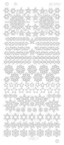 Various Stars Snowflake Platinum - Zilver Various Stars Snowflake Platinum - Zilver