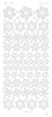 Snowflakes Platinum - Zilver Snowflakes Platinum - Zilver