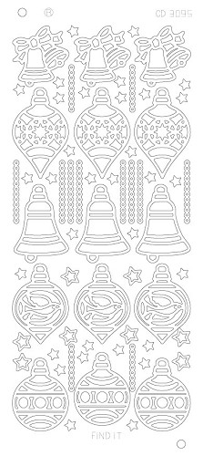 X-mas bells Platinum - Zilver