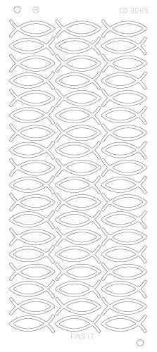 Fish Platinum - Zilver