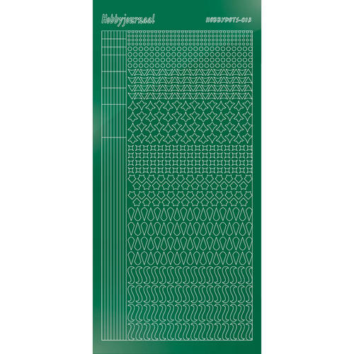 Hobbydots sticker - Mirror - Green Hobbydots sticker - Mirror - Green