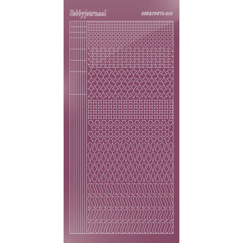 Hobbydots sticker - Mirror - Violet Hobbydots sticker - Mirror - Violet