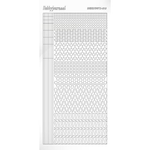 Hobbydots sticker - Adhesive- White Hobbydots sticker - Adhesive- White
