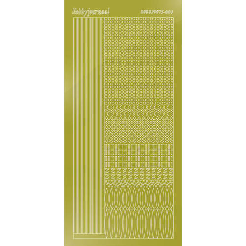 Hobbydots sticker - Mirror - Yellow Hobbydots sticker - Mirror - Yellow