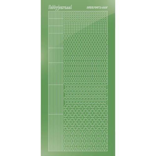 Hobbydots sticker - Mirror - Lime Hobbydots sticker - Mirror - Lime