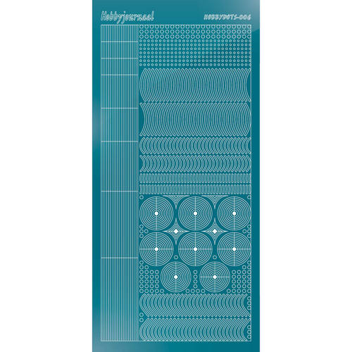Hobbydots sticker - Mirror - Turquoise Hobbydots sticker - Mirror - Turquoise