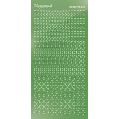 Hobbydots sticker - Mirror - Lime Hobbydots sticker - Mirror - Lime