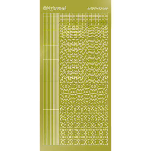Hobbydots sticker - Mirror - Yellow Hobbydots sticker - Mirror - Yellow