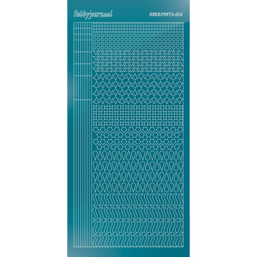 Hobbydots sticker - Mirror - Turquoise Hobbydots sticker - Mirror - Turquoise