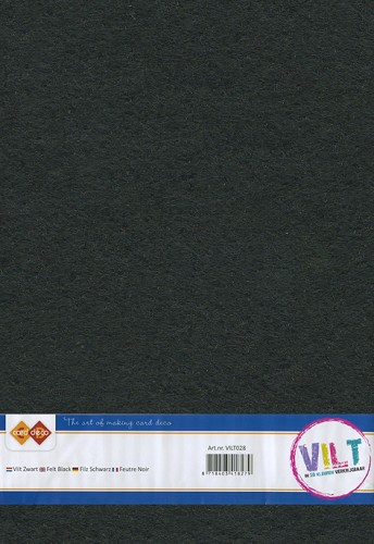 Vilt - Card Deco - Zwart