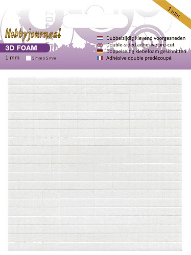 Hobbyjournaal - 3D Foam - 1 mm