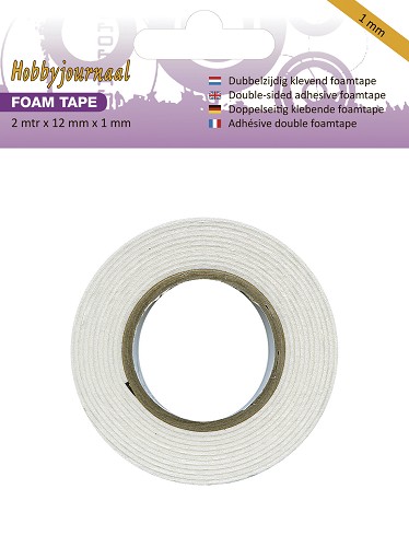 Hobbyjournaal - Foam tape - 1 mm