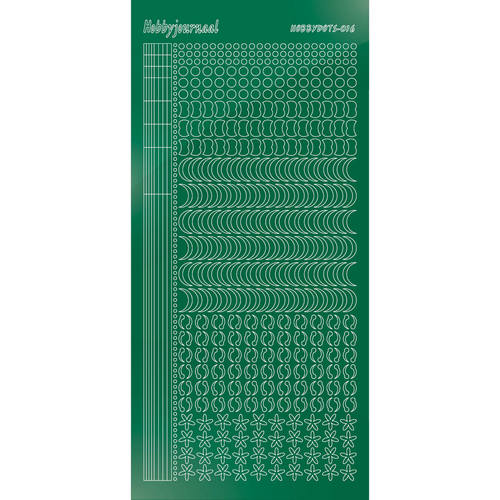 Hobbydots sticker - Mirror Green Hobbydots sticker - Mirror Green