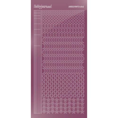 Hobbydots sticker - Mirror Violet Hobbydots sticker - Mirror Violet