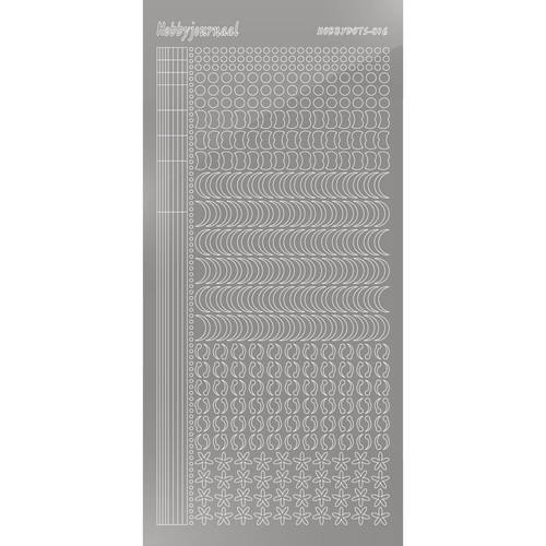 Hobbydots sticker - Mirror - Silver Hobbydots sticker - Mirror - Silver