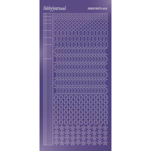 Hobbydots sticker - Mirror Purple Hobbydots sticker - Mirror Purple