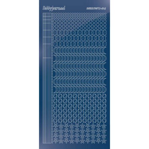Hobbydots sticker - Mirror - Blue Hobbydots sticker - Mirror - Blue