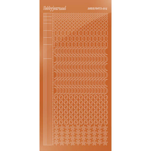 Hobbydots sticker - Mirror Copper Hobbydots sticker - Mirror Copper