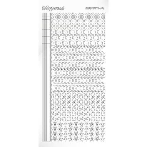 Hobbydots sticker - Adhesive White Hobbydots sticker - Adhesive White