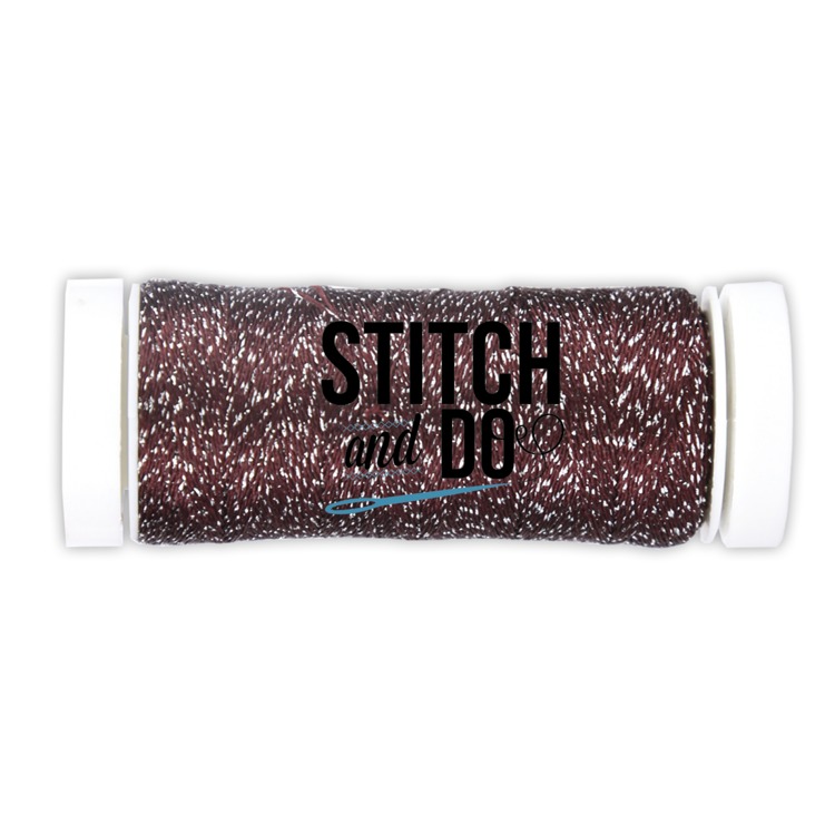 Stitch and Do Sparkles Embroidery Thread Christmas Red