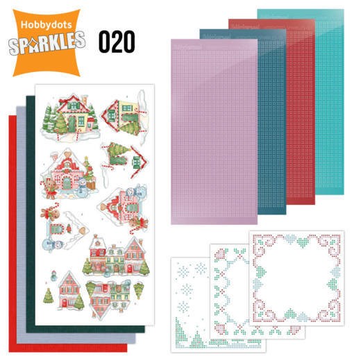 Nr. 20 Sparkles Set - Sweet Christmas van Yvonne Creations Nr. 20 Sparkles Set - Sweet Christmas van Yvonne Creations