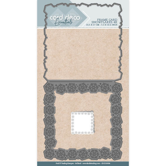 Square Snowflakes 4K Cutting Dies by Card Deco Essentials Square Snowflakes 4K Cutting Dies by Card Deco Essentials