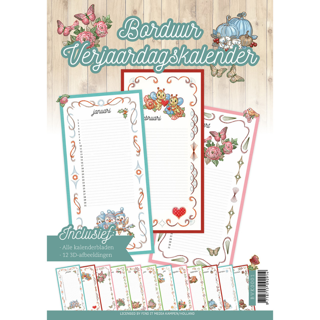 Stitch and Do Verjaardagskalender - NL Stitch and Do Verjaardagskalender - NL