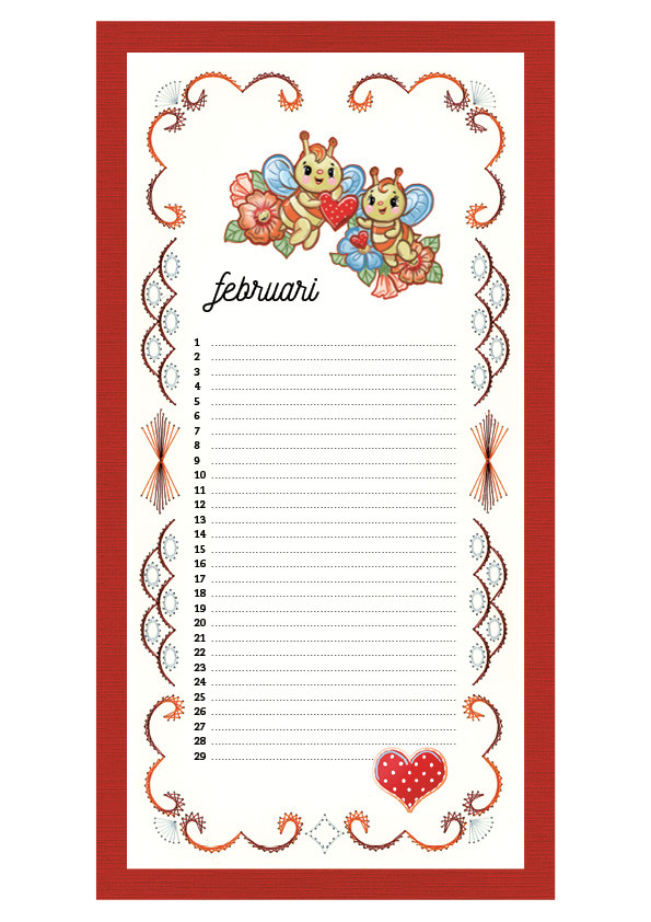 Stitch and Do Verjaardagskalender - NL