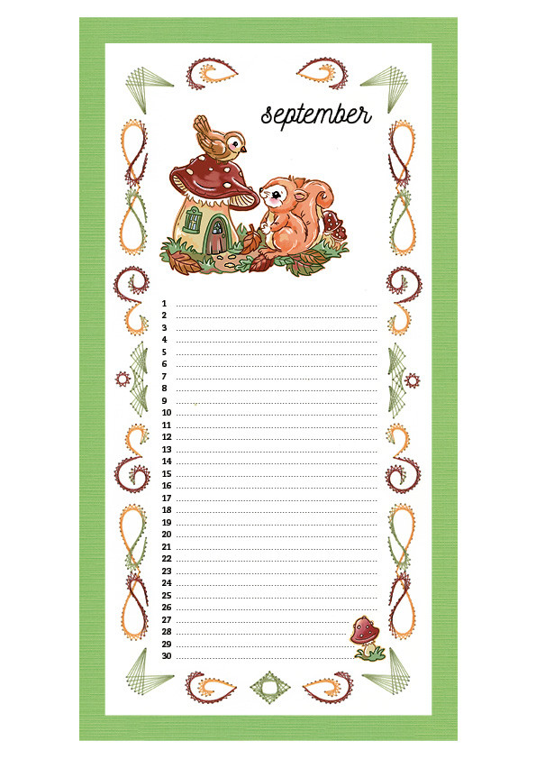 Stitch and Do Verjaardagskalender - NL