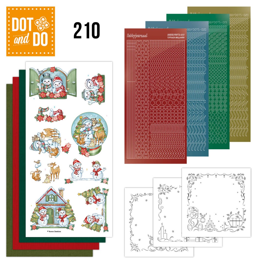 Dot and Do 210 - Yvonne Creations - Christmas Home Dot and Do 210 - Yvonne Creations - Christmas Home
